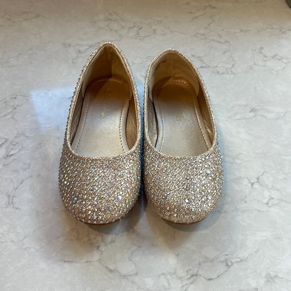 DREAM PAIRS Girls Dress Shoes Slip on Party Ballerina Flats - Picture 1 of 13